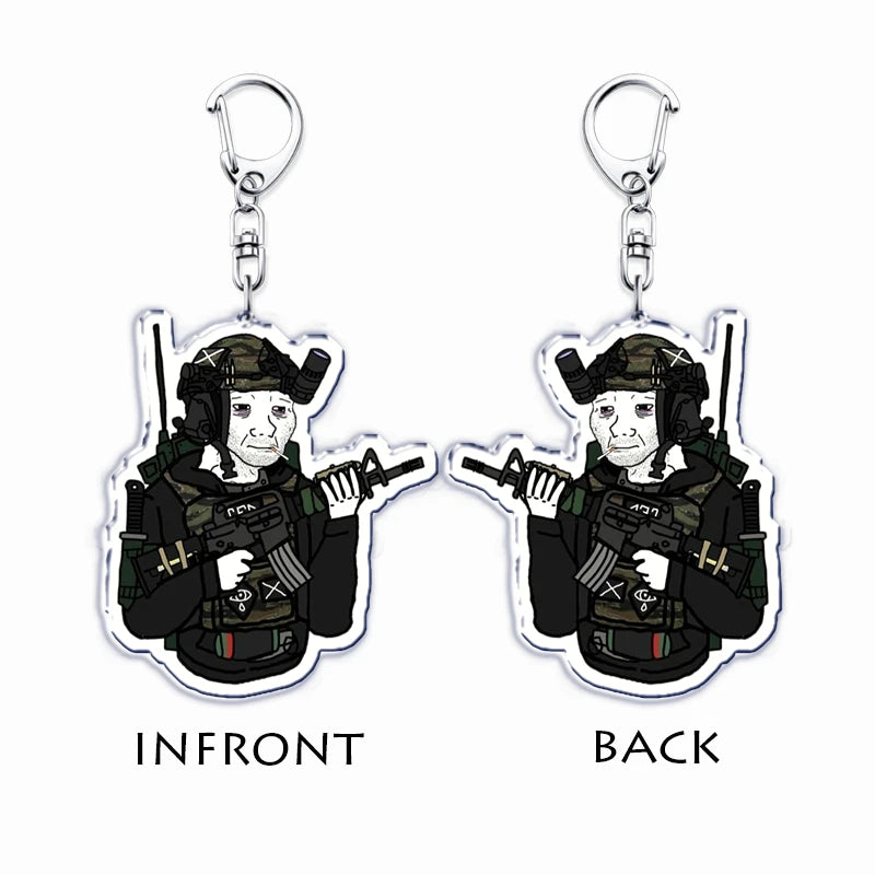 "Doomer" Acrylic Keychain