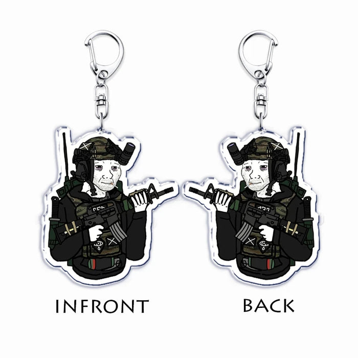 "Doomer" Acrylic Keychain