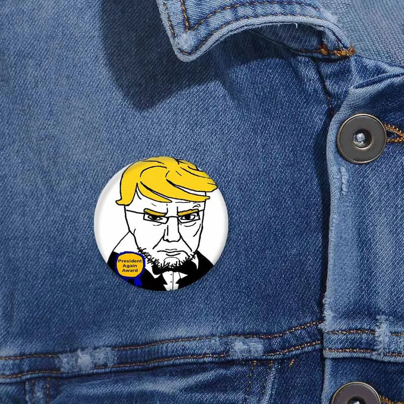 "Wojak" Meme Pin