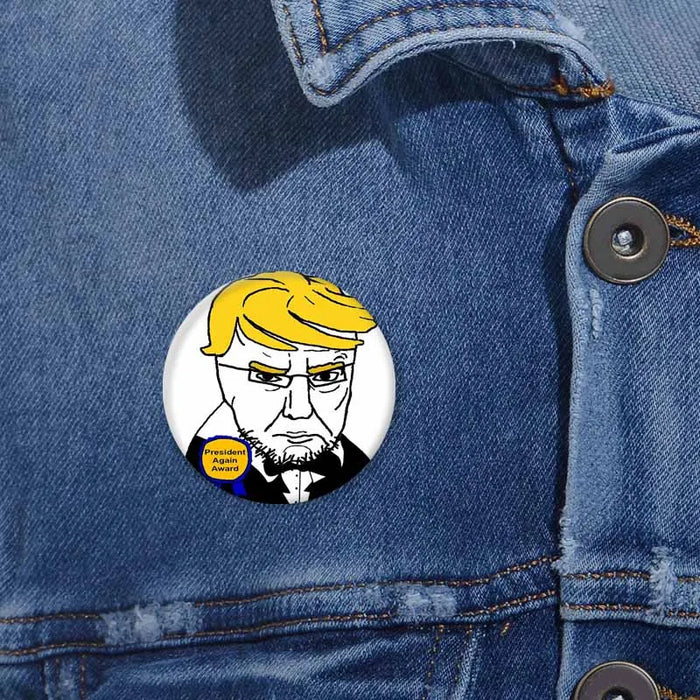 "Wojak" Meme Pin