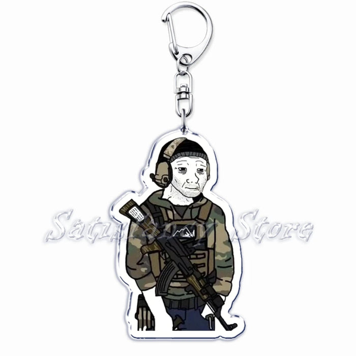 "Doomer" Acrylic Keychain