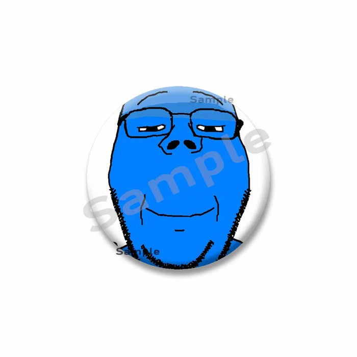 "Wojak" Meme Pin