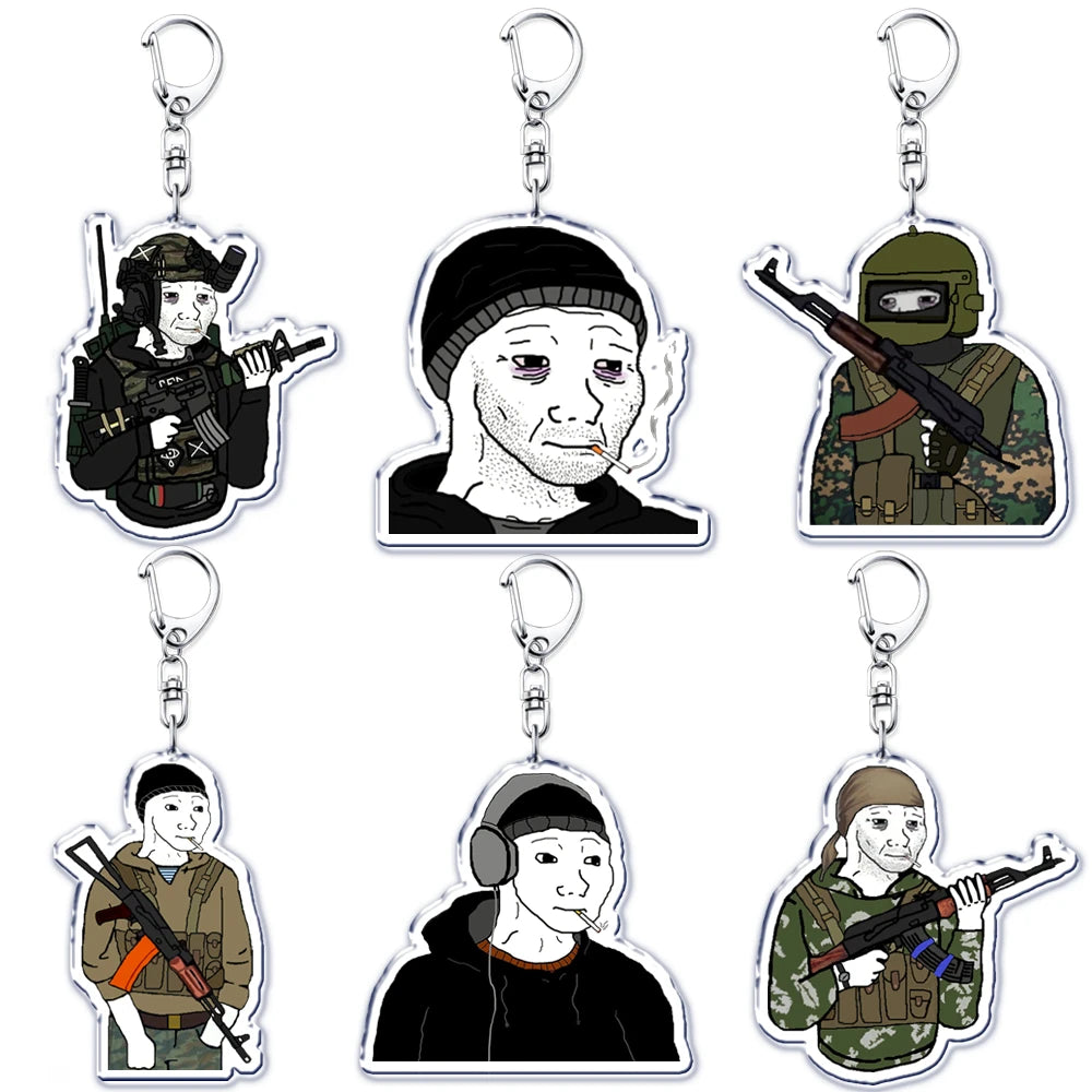 "Doomer" Acrylic Keychain