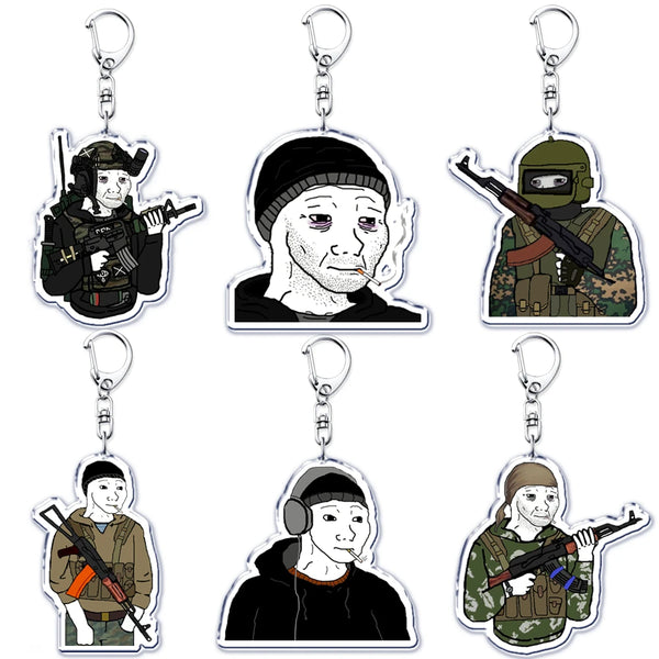 "Doomer" Acrylic Keychain